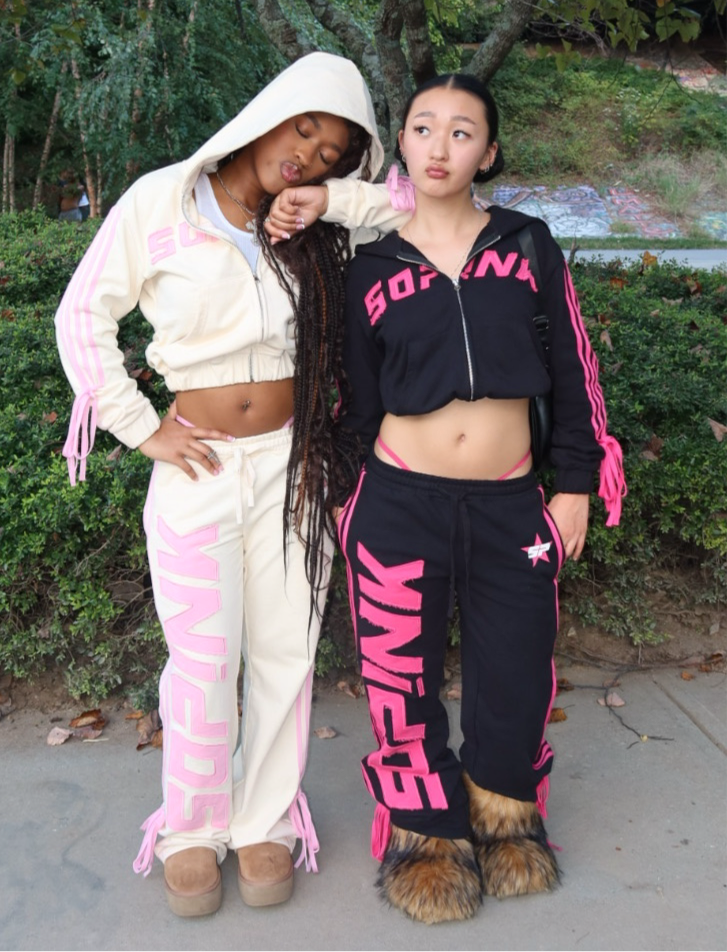 D!STRESSED BOW SWEATPANTS