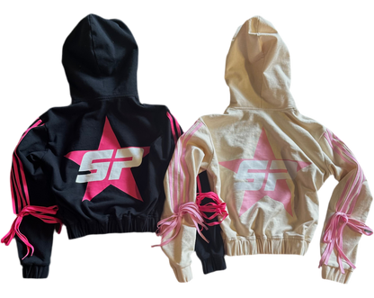 D!STRESSED BOW Z!P-UP